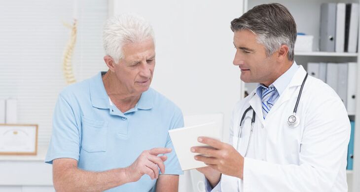 La prostatitis crónica en un hombre es una buena razón para consultar a un médico para recibir tratamiento.